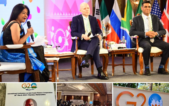 Andreas Klasen beim G20-Treffen in Indien