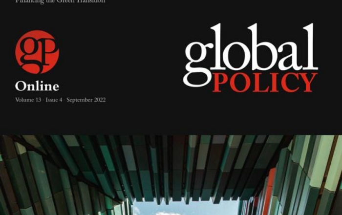 Published special section in the Global Policy